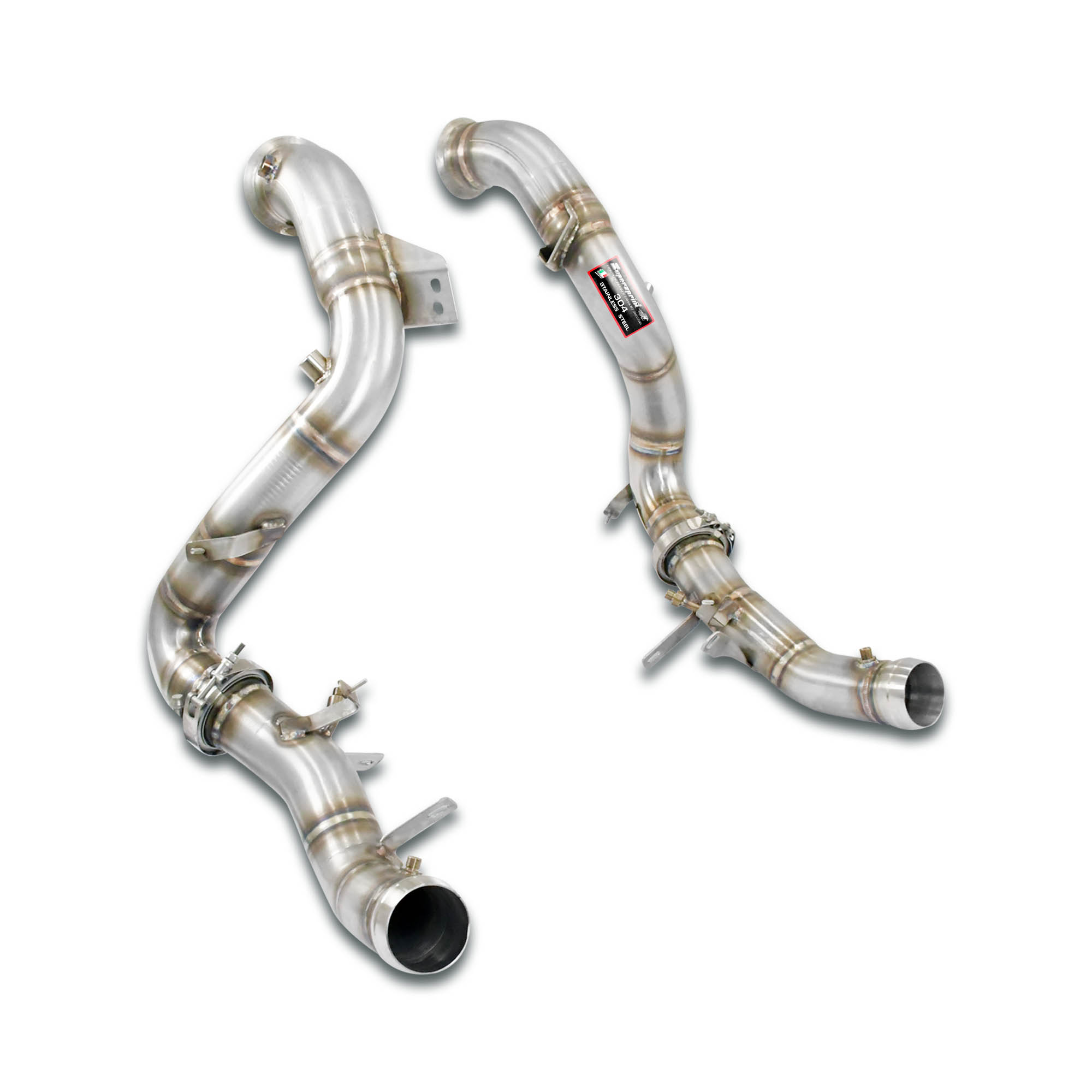 Downpipe kit Right + Left (Deletes the primary and the secondary catalytics + GPF)