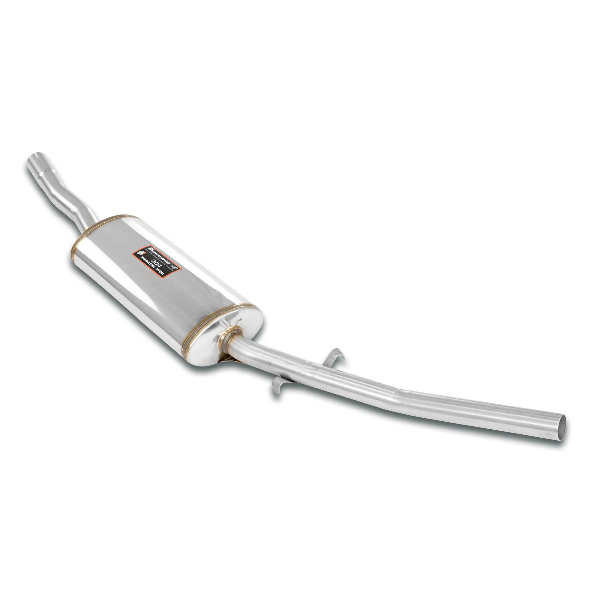 Silencieux central 100% Acier inoxydable 