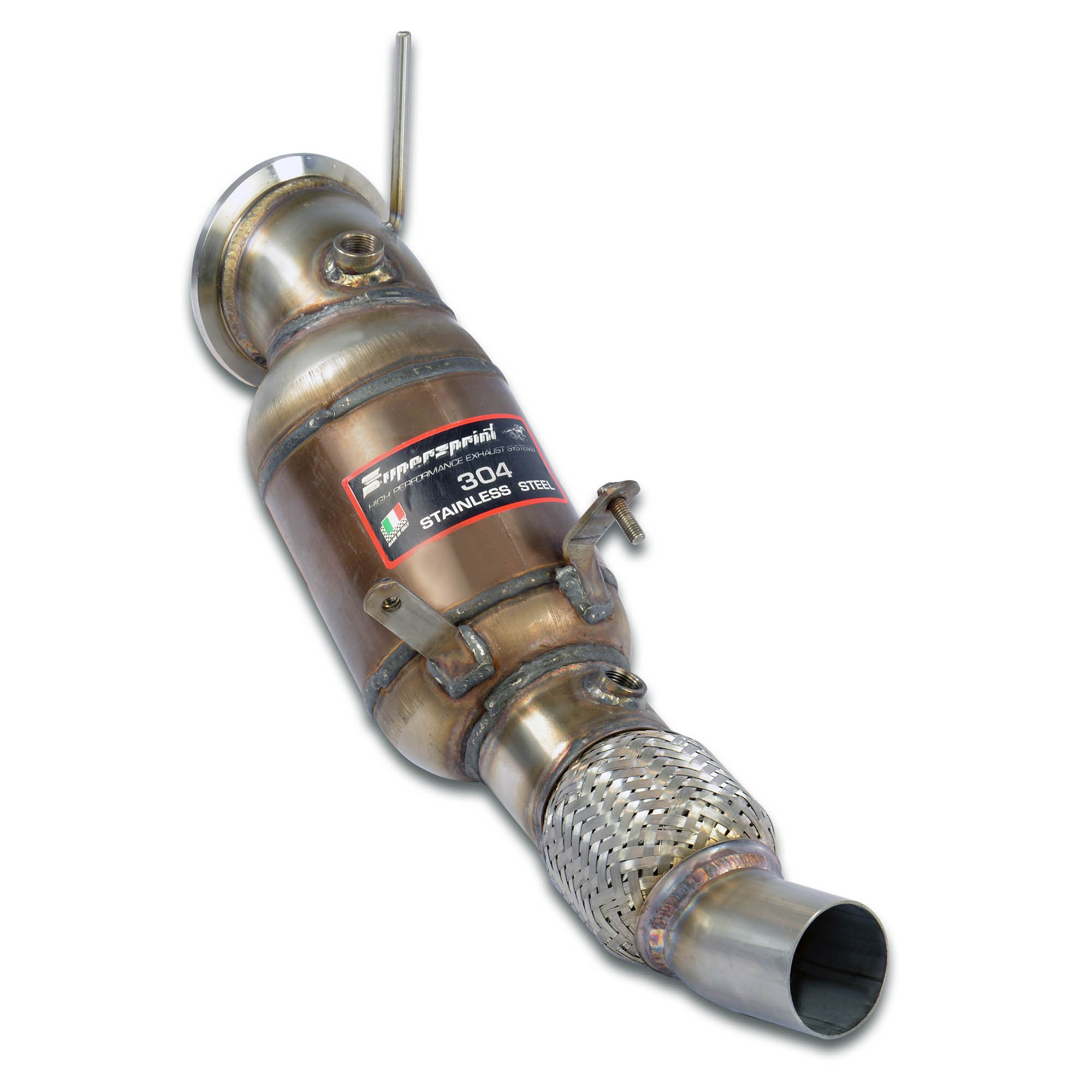 Downpipe + Metallic catalytic 100CPSI WRC