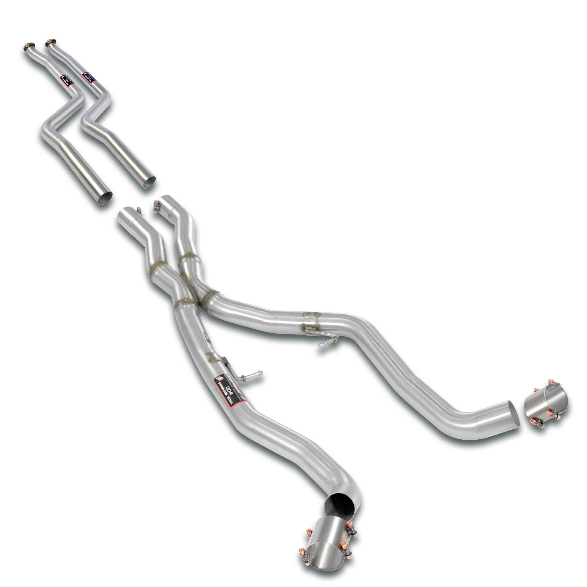 Race package for Stock rear muffler