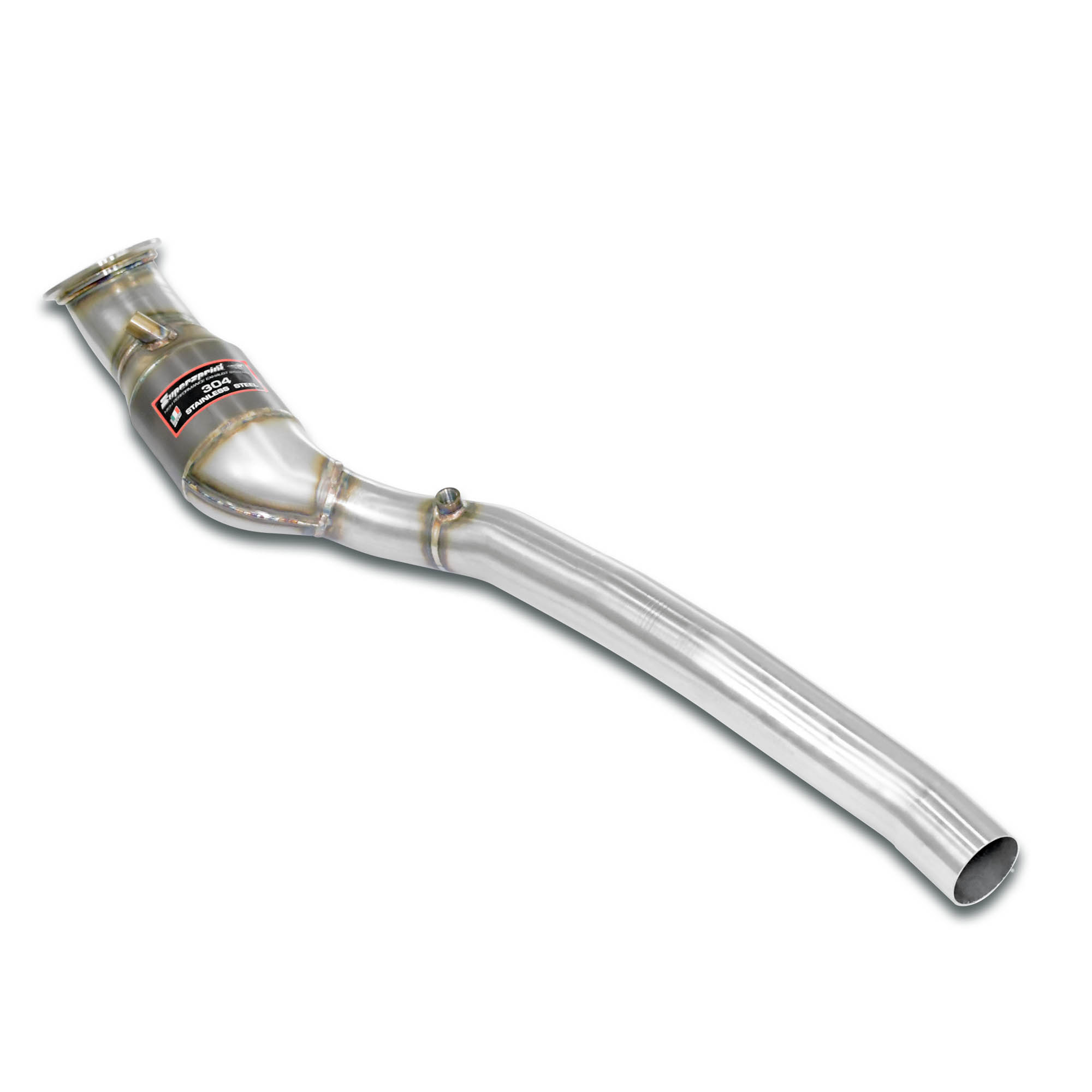 Vorderrohr mit Sport Metallkatalysator Links
