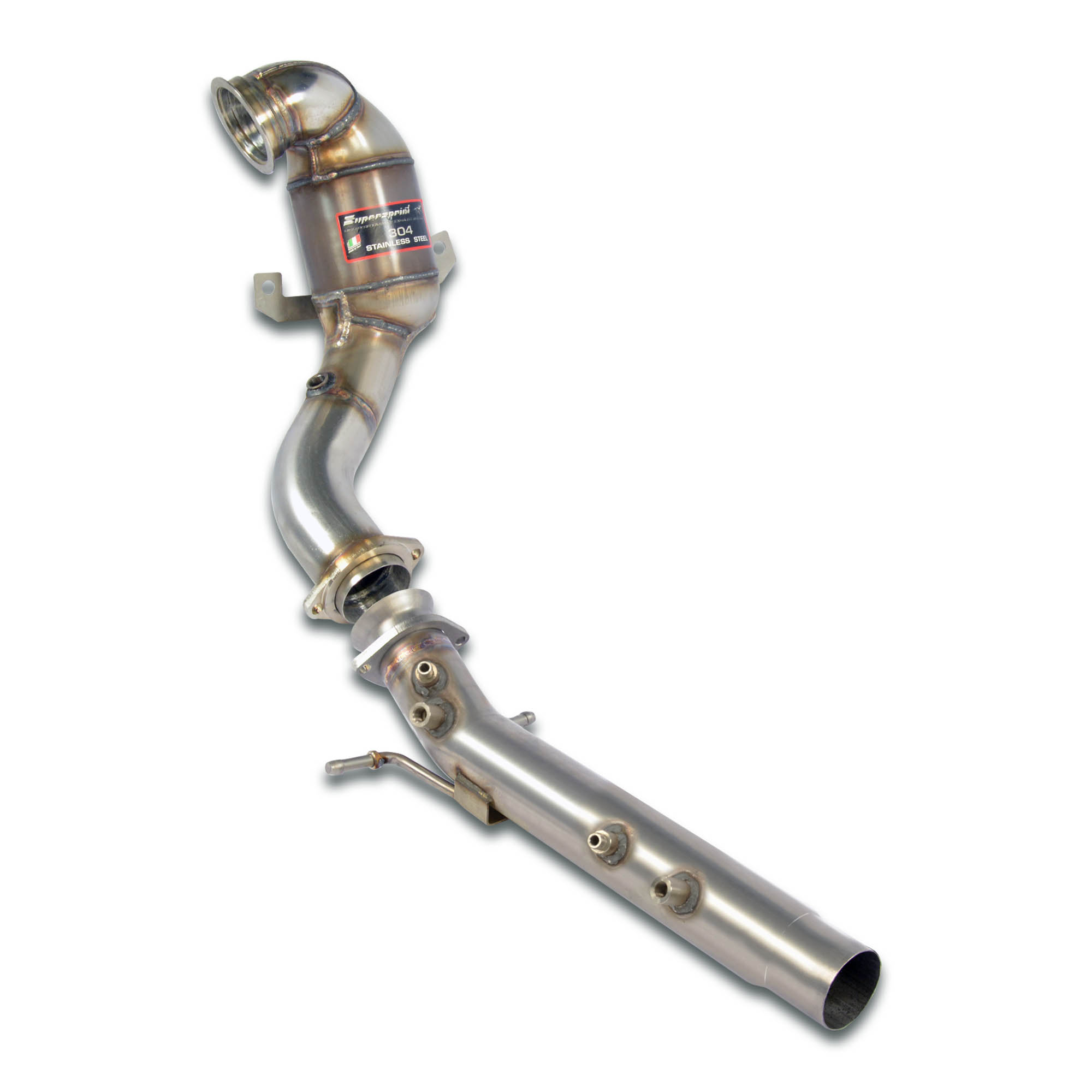 Tubo turbina con catalizzatore metallico 200 CPSI