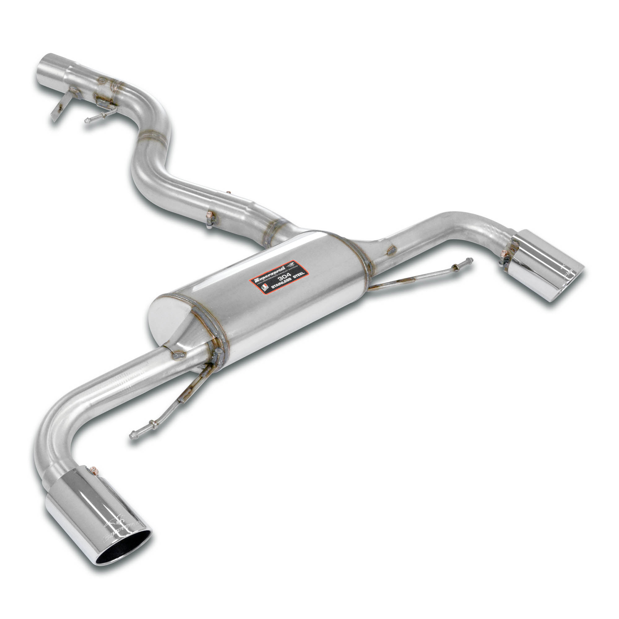 Rear exhaust Racing Right O100 - Left O100