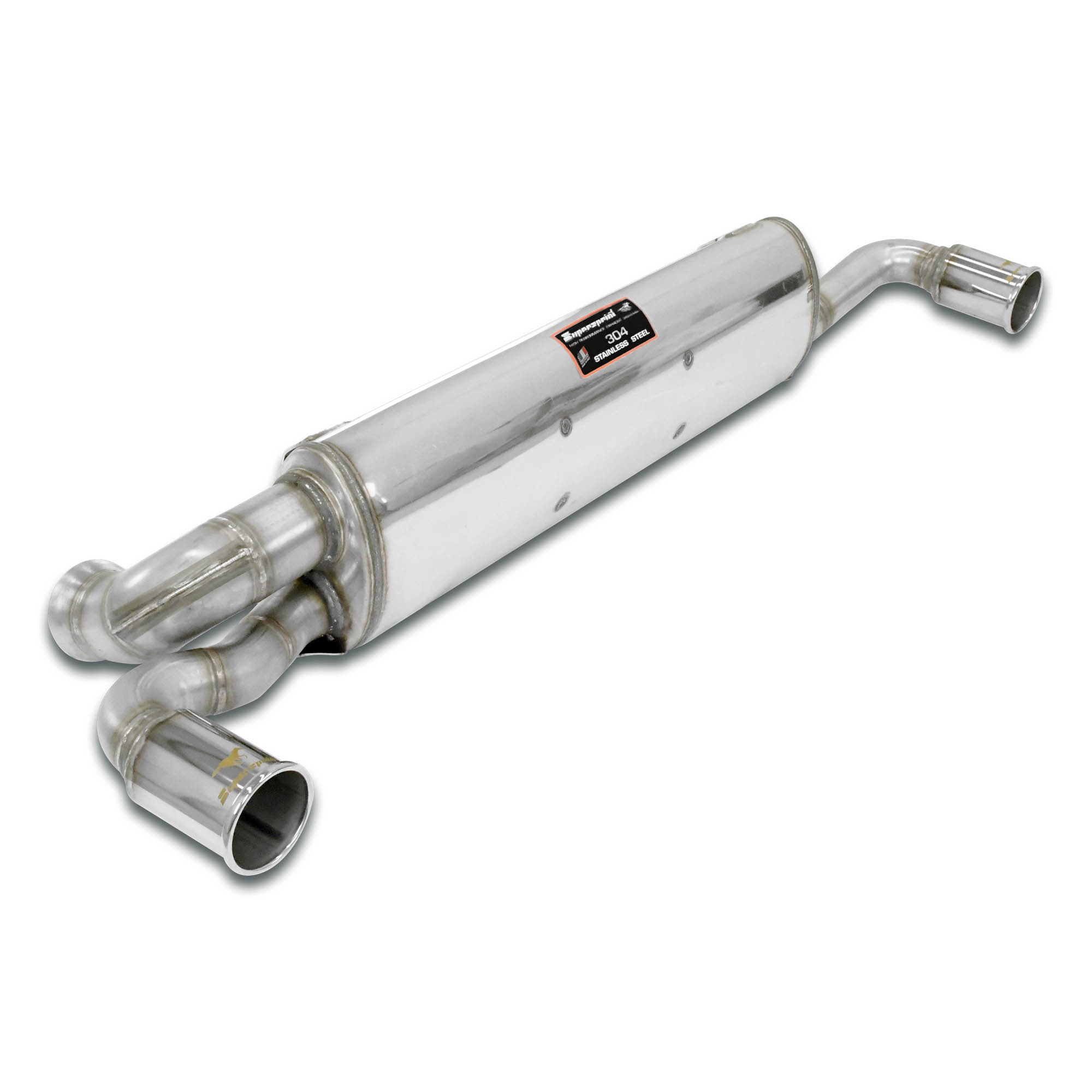 Rear exhaust Right O70 - Left O70
