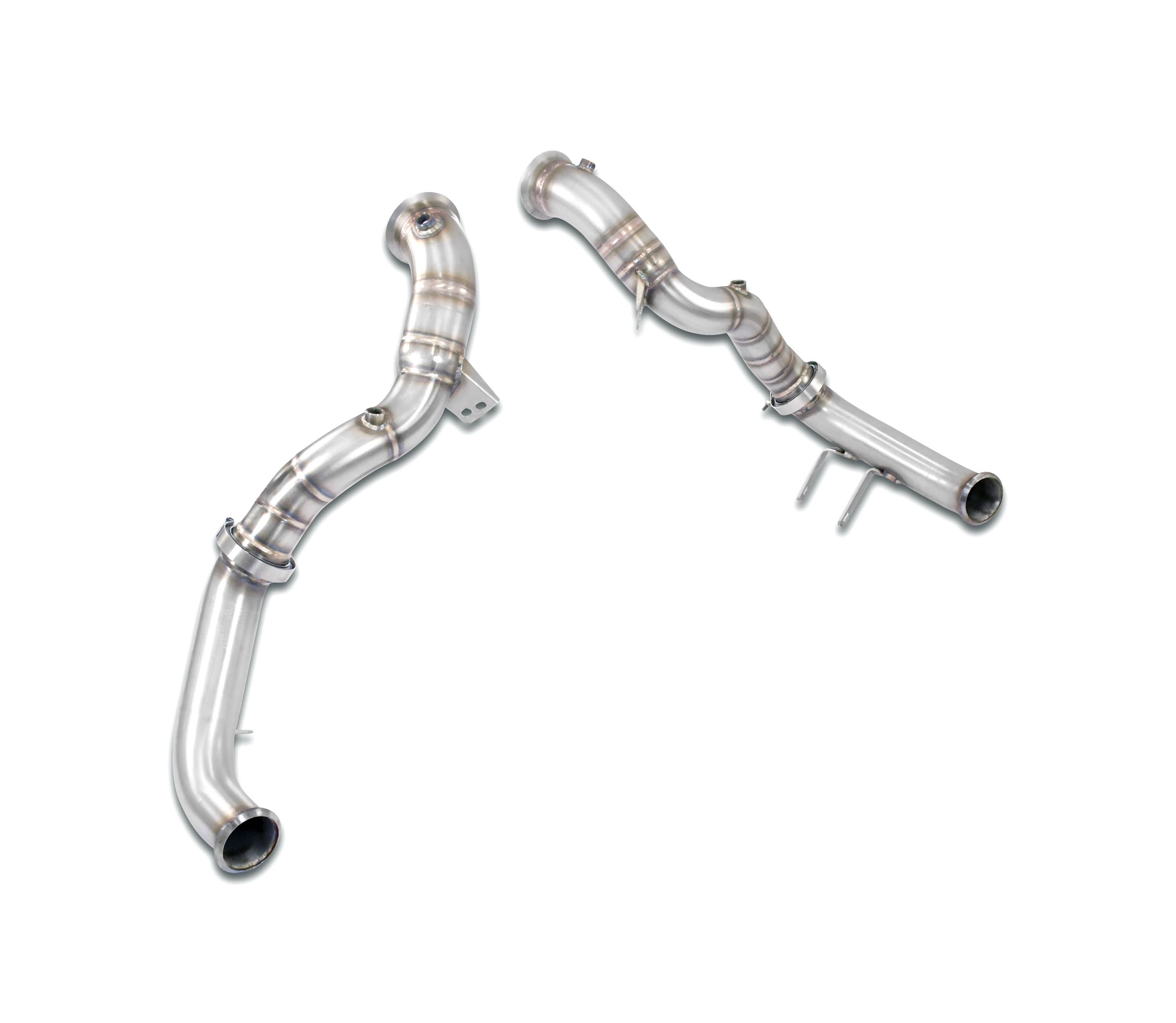 Downpipe kit Right - Left (Deletes the catalytic) 