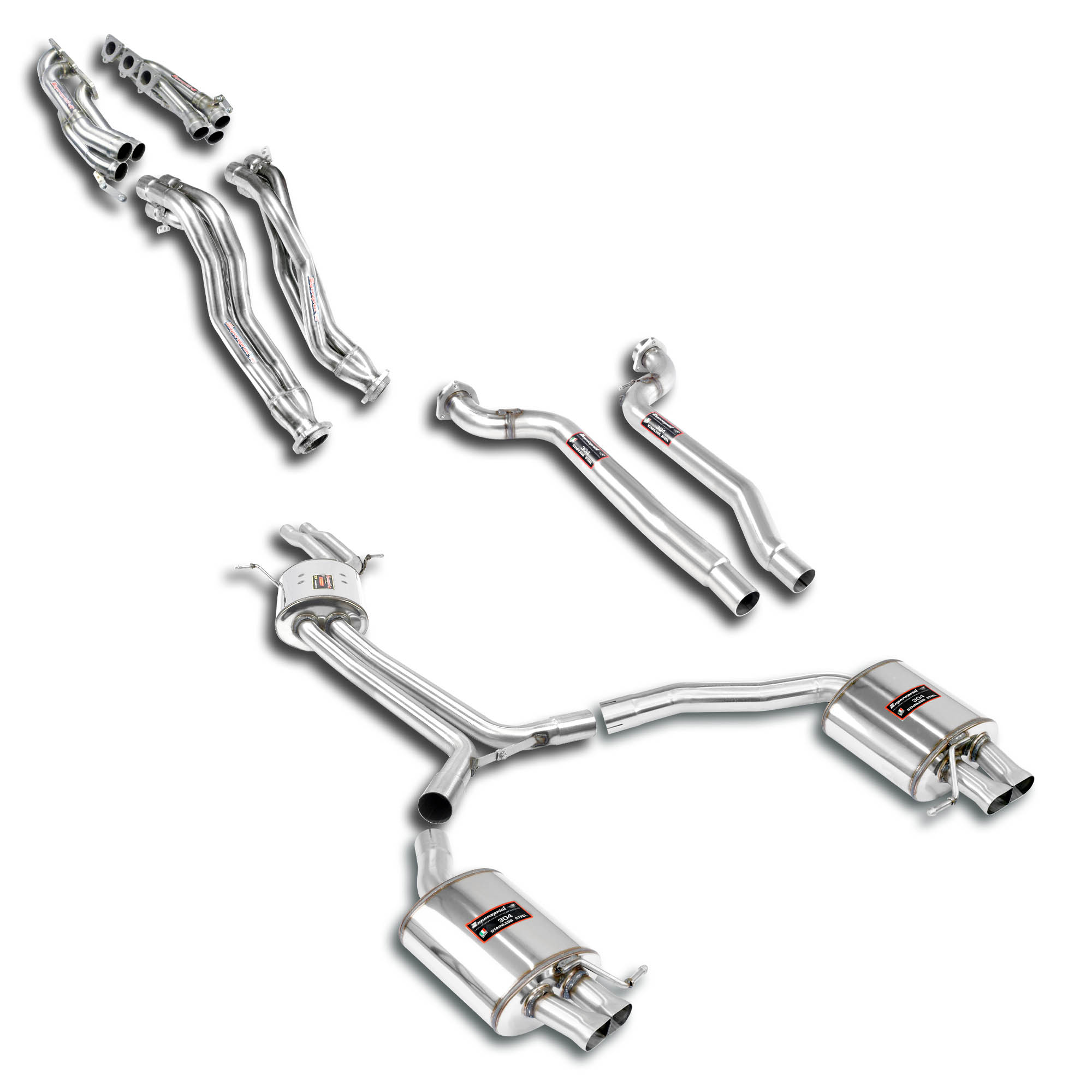 Touring Performance Package / B (Left Hand Drive only - RS4 rear bumper)