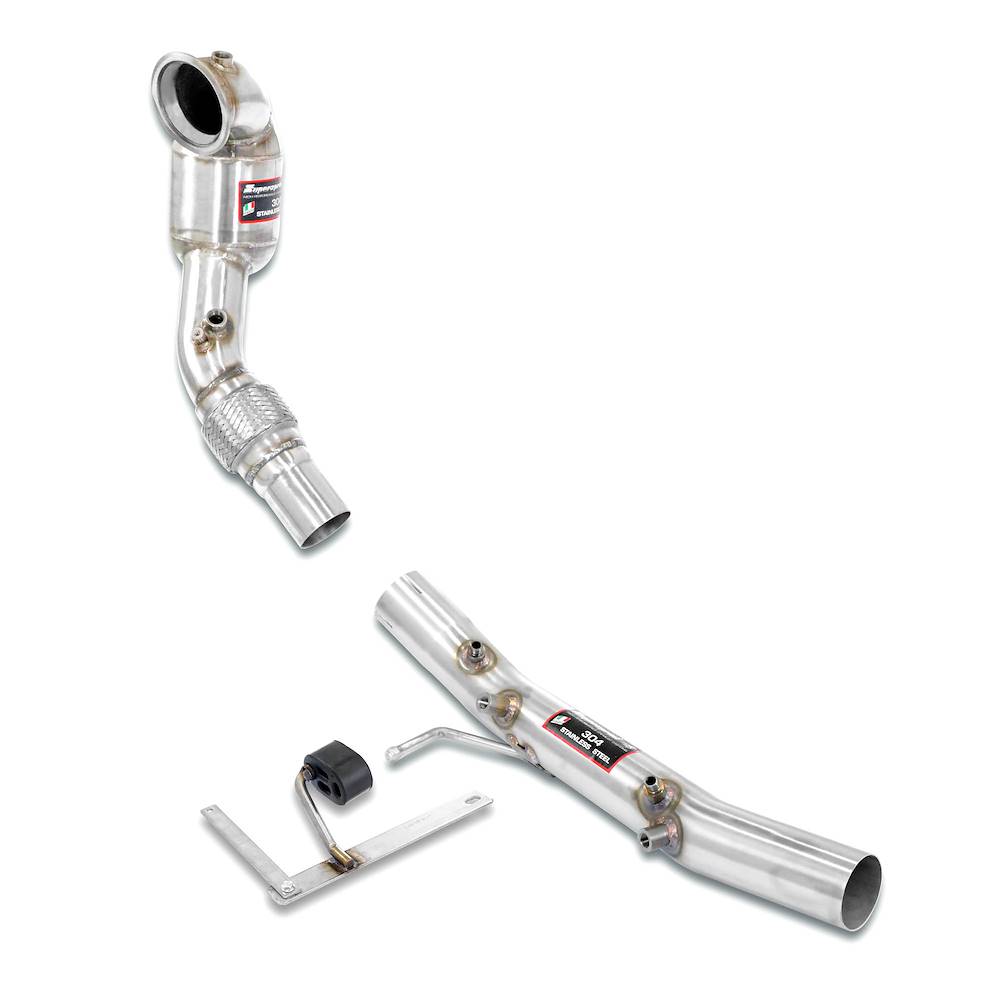 Turbo downpipe kit + Metallic catalytic converter WRC 100 CPSI (Deletes GPF)