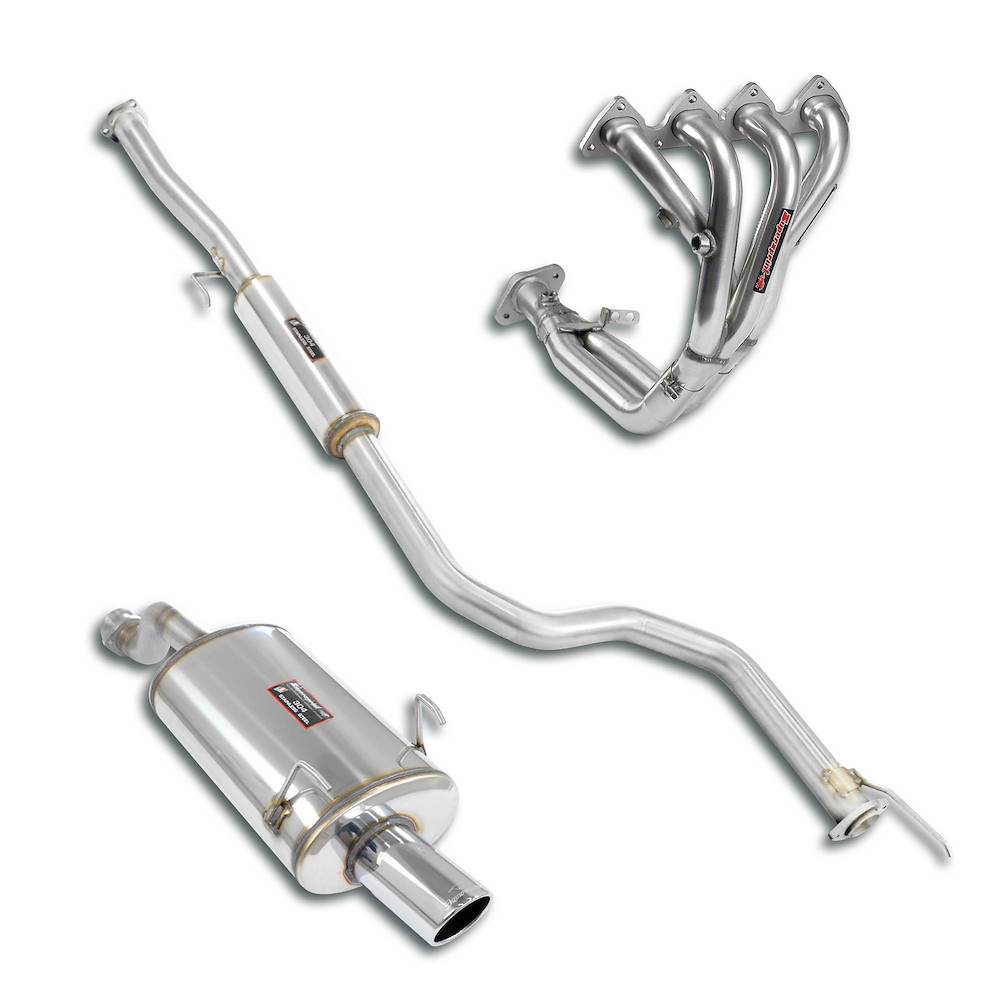 Sport package Ø60, fits with the OEM catalytic converter <strong><span style=color:#ea0000;>With E.E.C. homologation</span></strong>