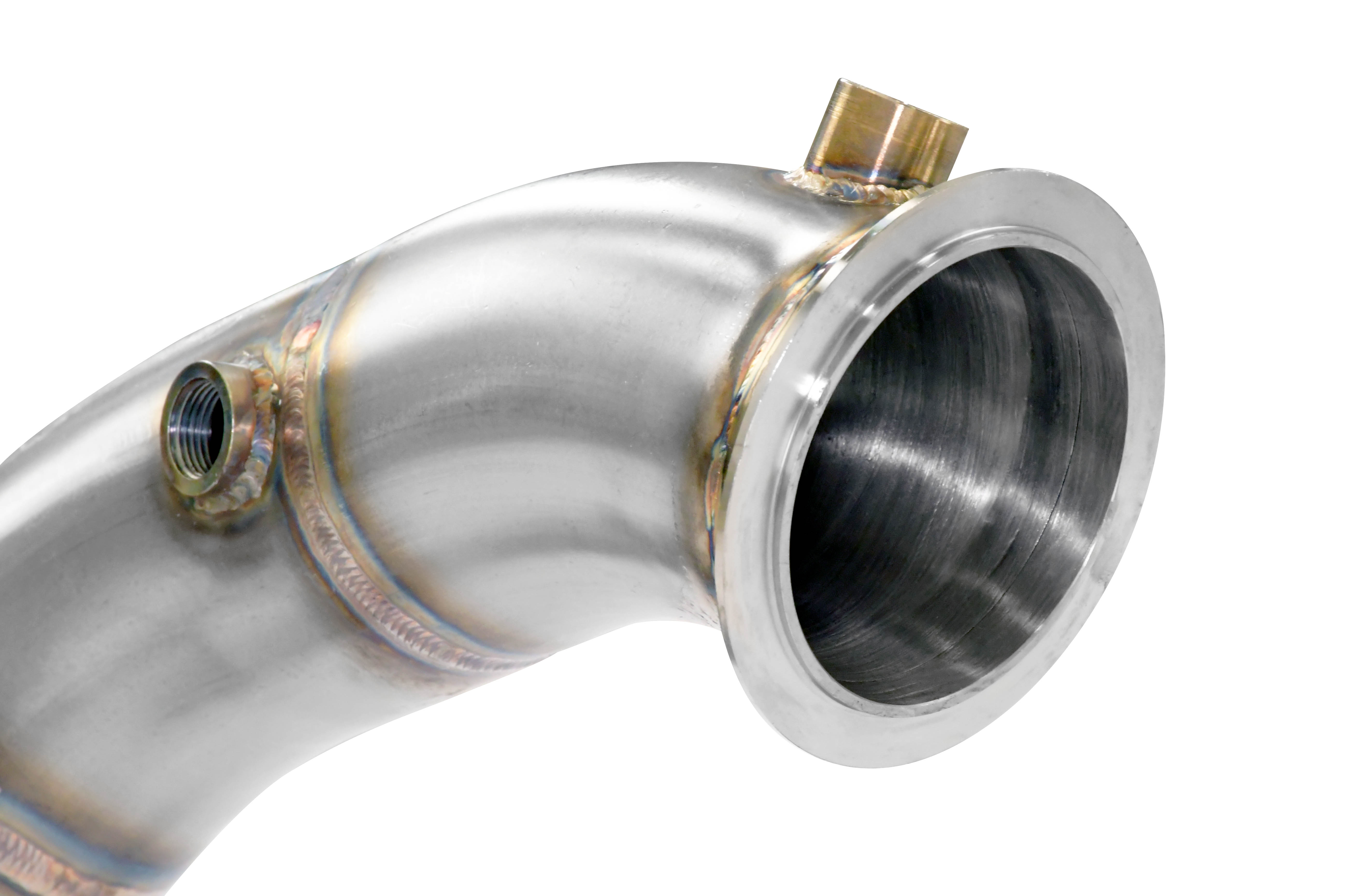 Turbo downpipe kit Derecho - Izquierdo  (Reemplaza catalizador convertidor)