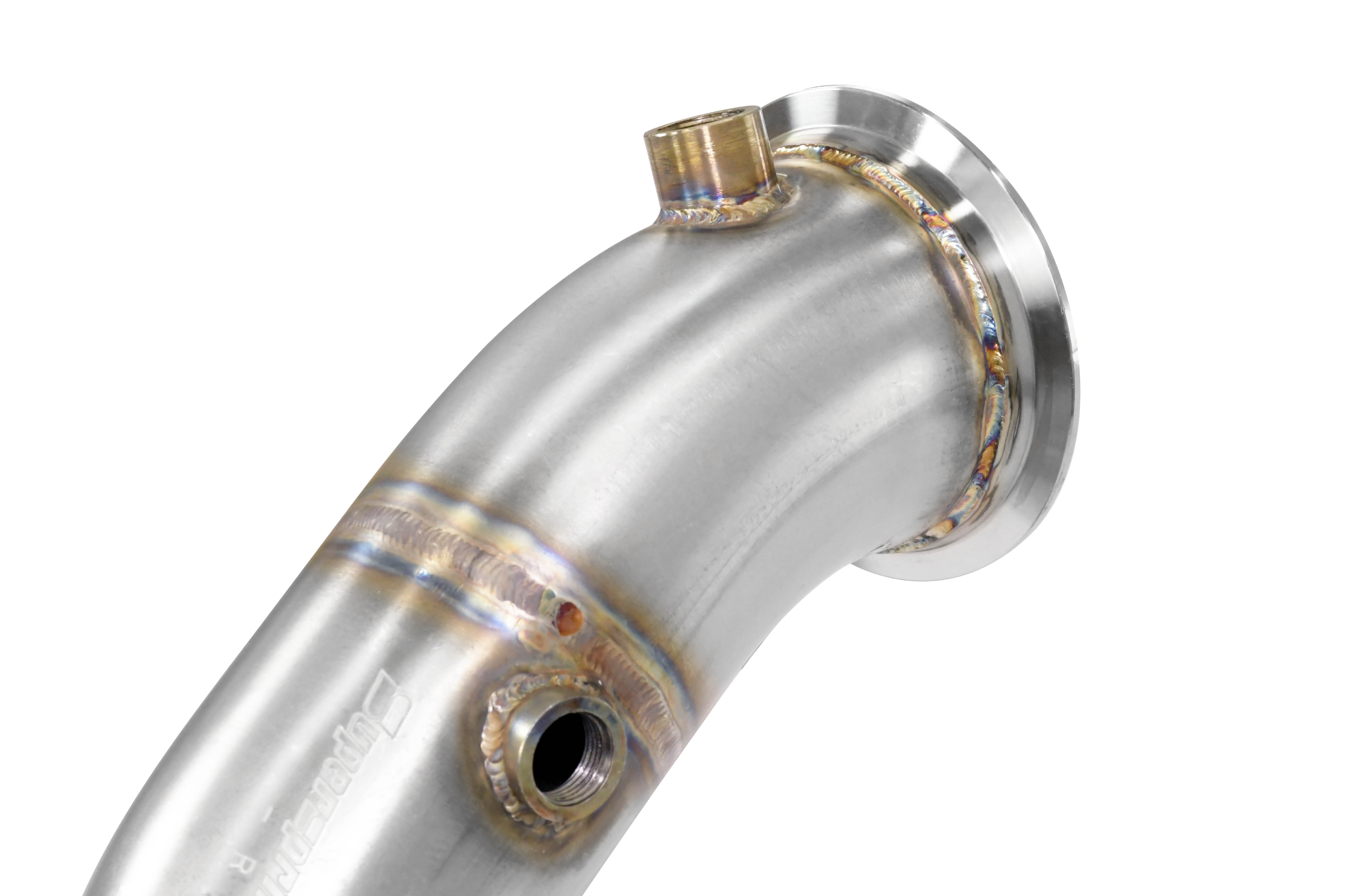 Turbo downpipe kit Derecho - Izquierdo  (Reemplaza catalizador convertidor)