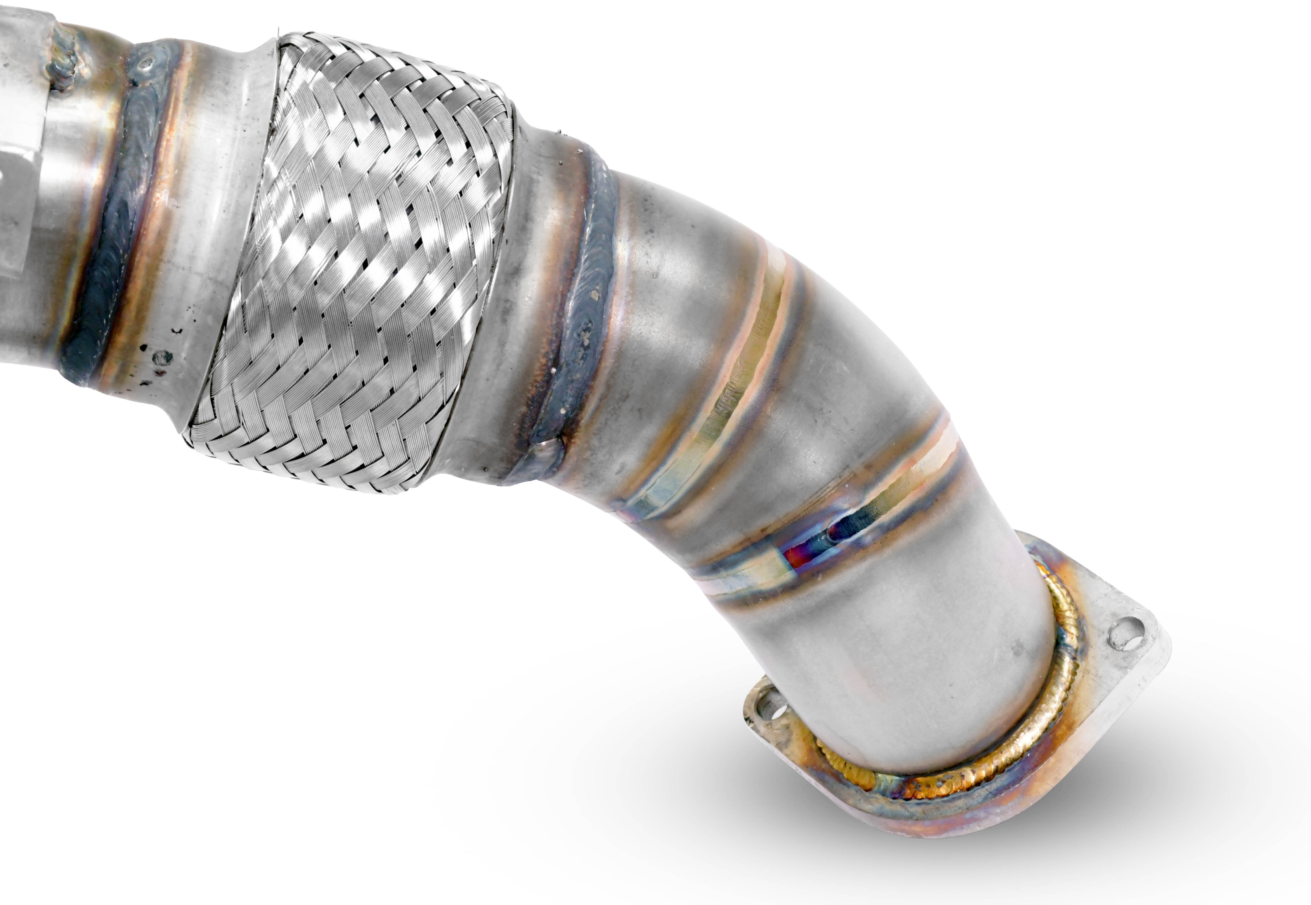 Turbo downpipe kit Derecho - Izquierdo  (Reemplaza catalizador convertidor)