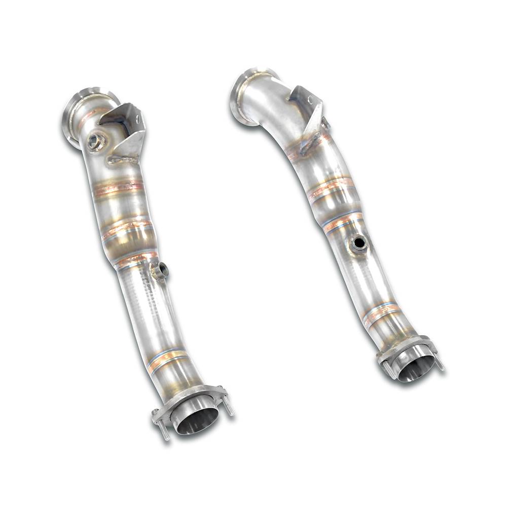 Turbo downpipe kit Right - Left  (Replaces catalytic converter)