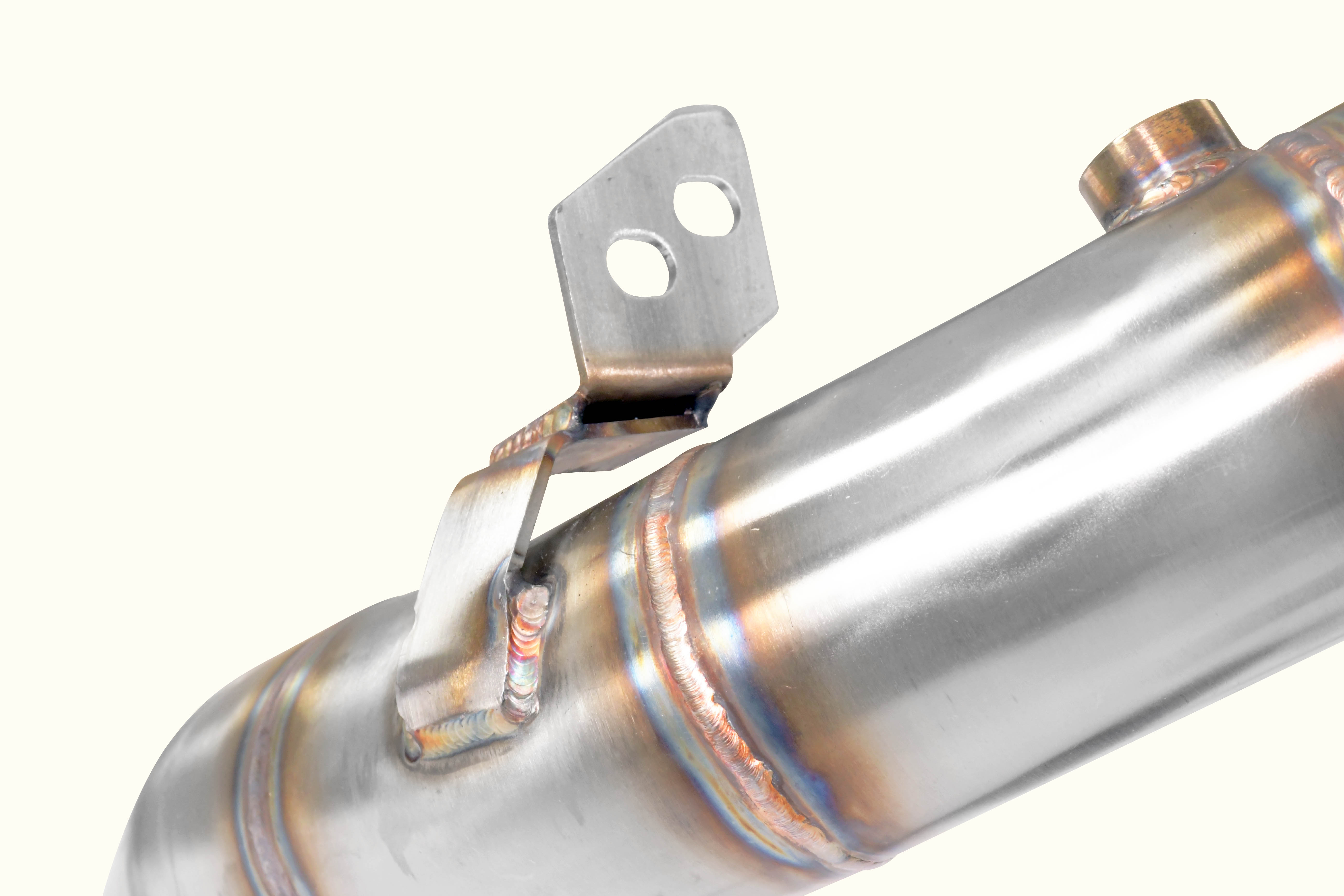 Turbo downpipe kit Derecho-Izquierdo (Reemplaza catalizador)