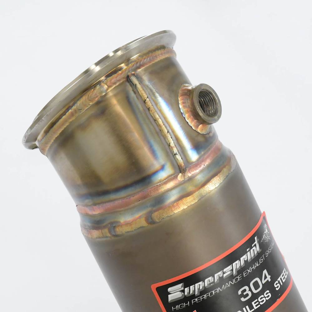 Tube de descente de Turbo avec catalyseur métallique 100CPSI
