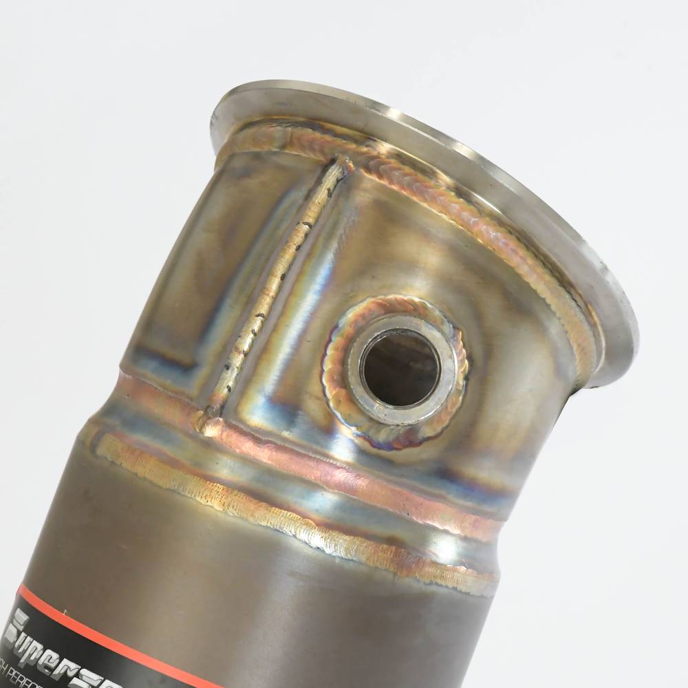 Tube de descente de Turbo avec catalyseur métallique 100CPSI