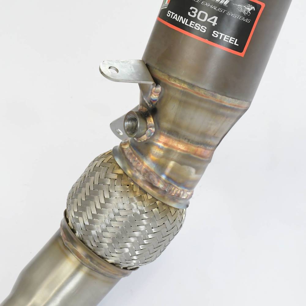 Tube de descente de Turbo avec catalyseur métallique 100CPSI