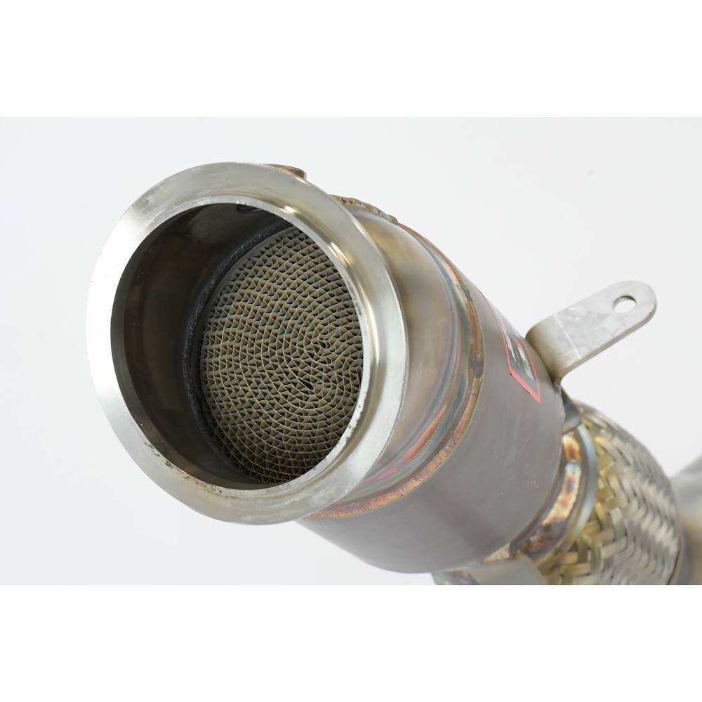 Tube de descente de Turbo avec catalyseur métallique 100CPSI