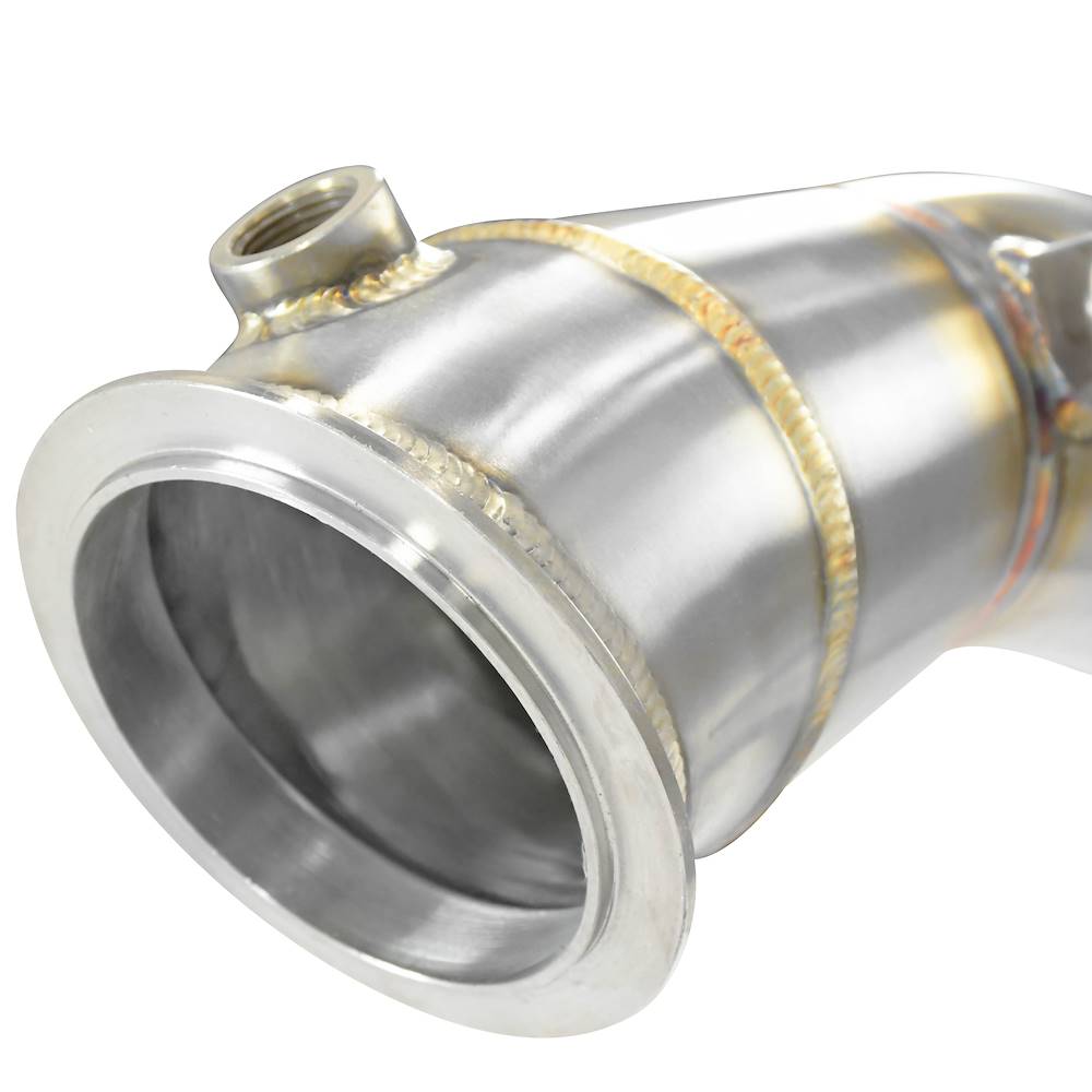 Kit tubi turbina Destro - Sinistro (sostituzione catalizzatore) Compatibile con impianto Cat.-Back di serie