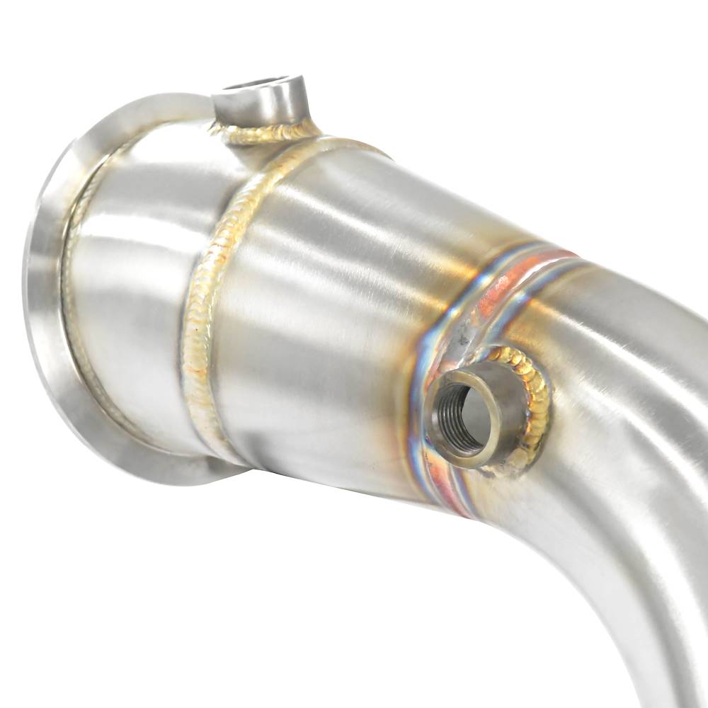 Kit tubi turbina Destro - Sinistro (sostituzione catalizzatore) Compatibile con impianto Cat.-Back di serie