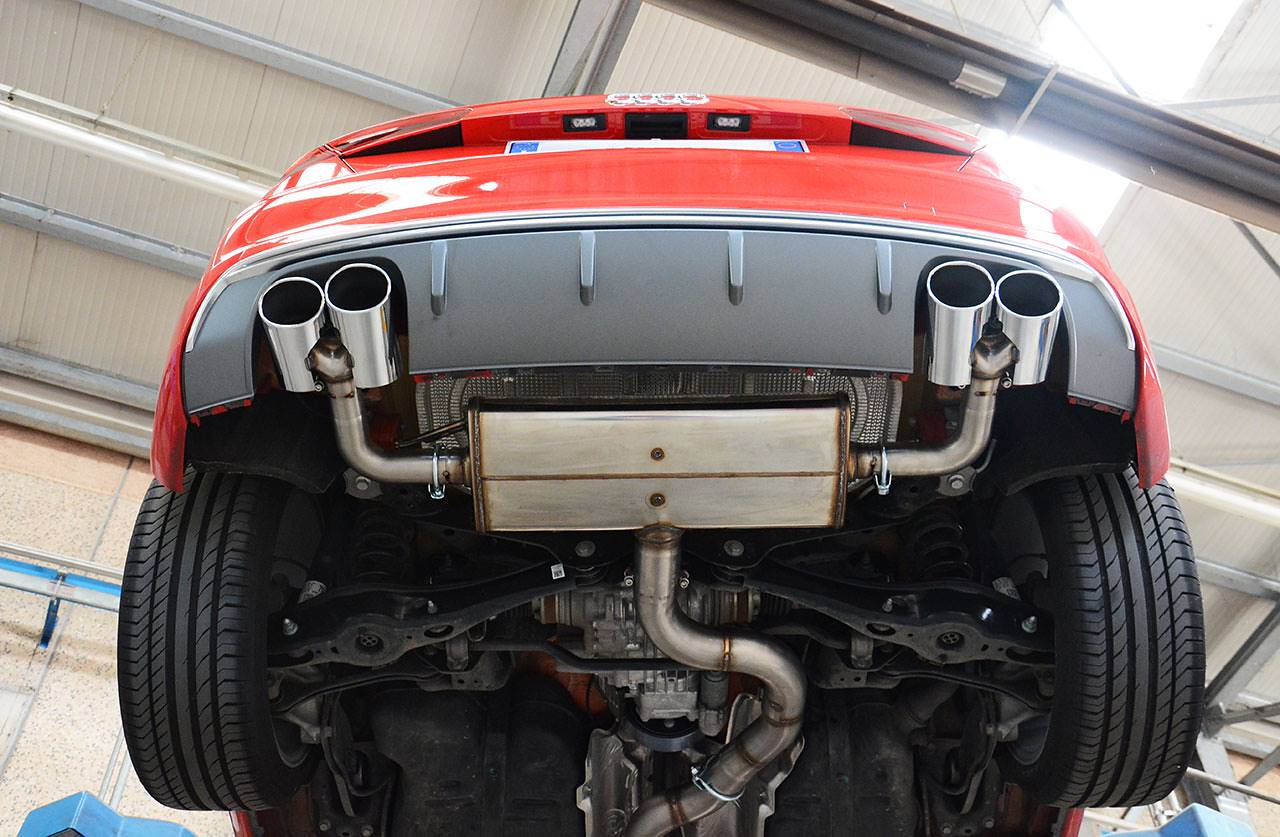 scarico audi s3 8v