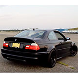BMW E46 M3 3.2i avec silencieux arrière lightweight Supersprint 