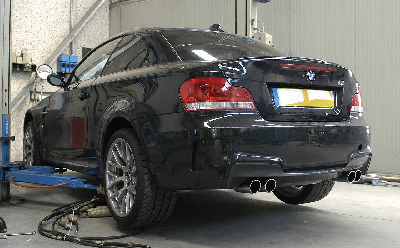 Bmw 1 M Coupe Exhaust System Full Exhaust With Downpipes And Cats M1 1m