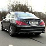 Mercedes CLA 45 AMG with Supersprint front and centre pipes
