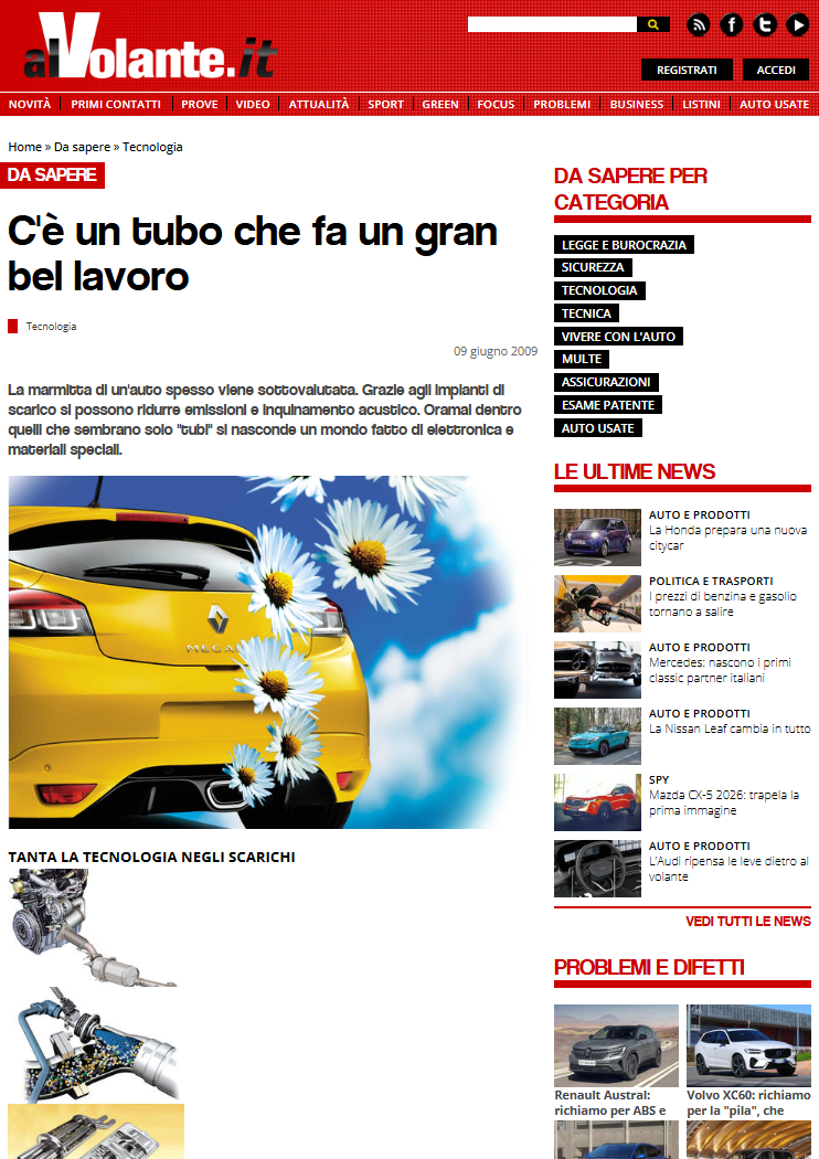 C'è un tubo che fa un gran bel lavoro