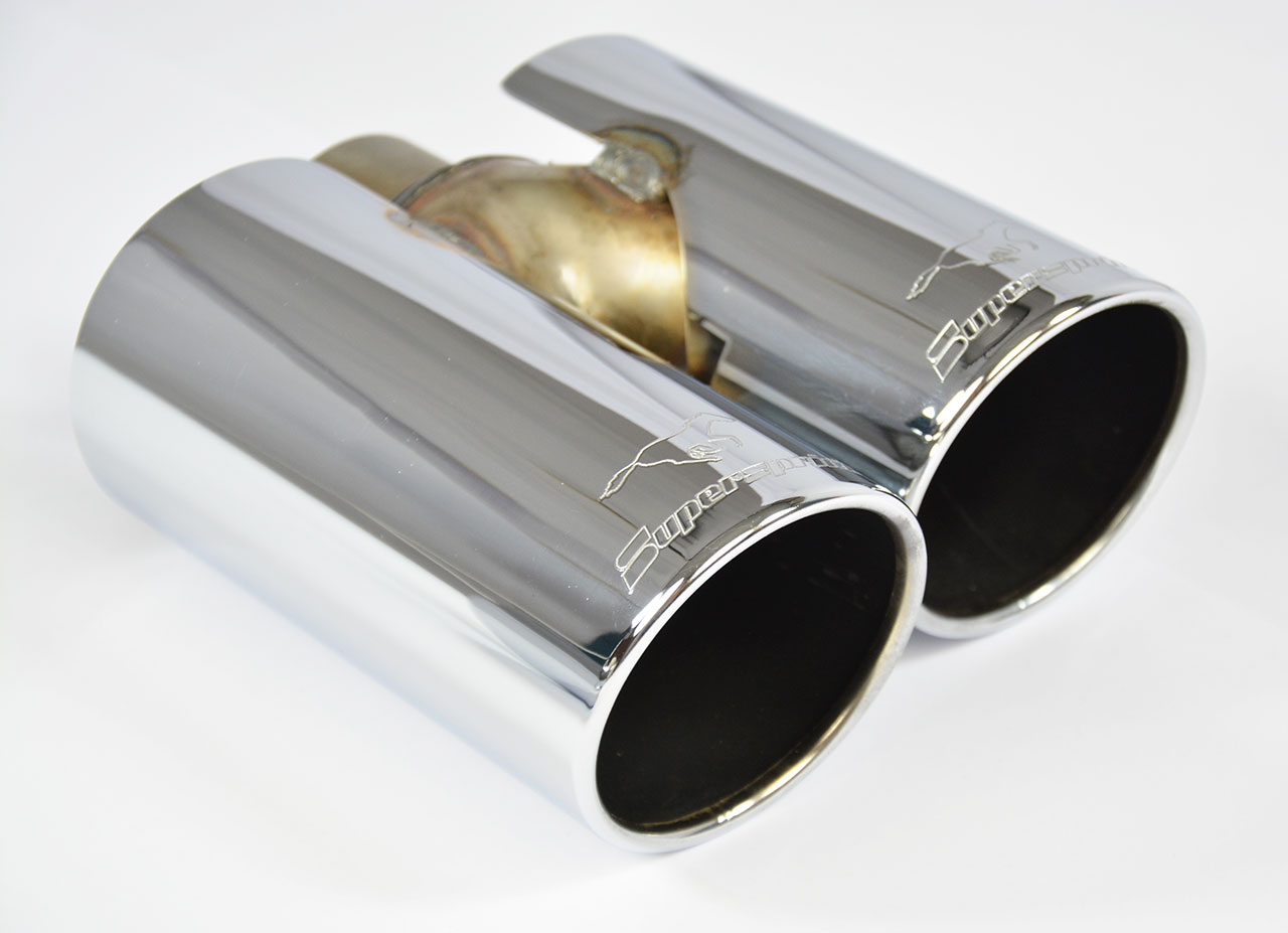 Endpipe kit 4 exit OO 80 Right + OO 80 Left