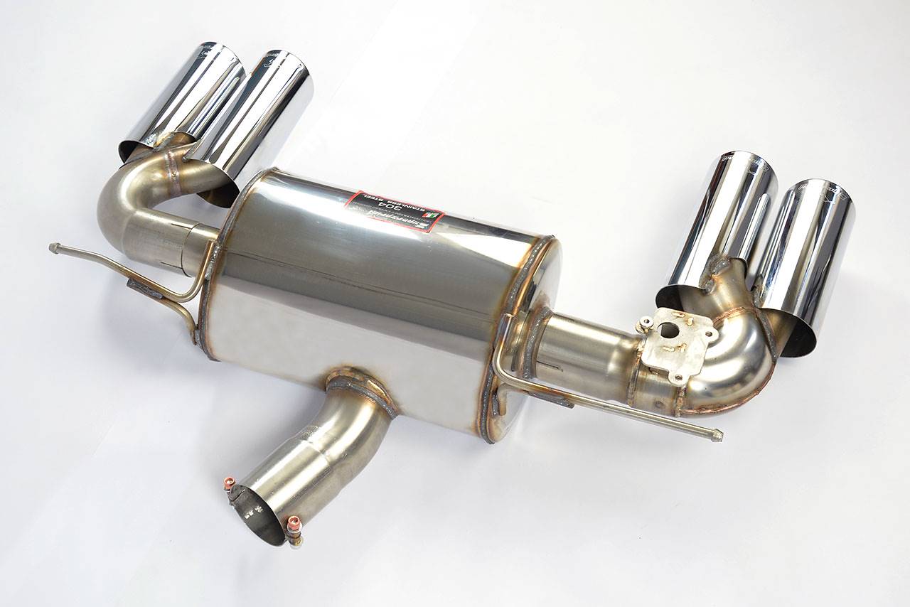 Silencieux arrière OO80 Droite + OO80 Gauche avec valve