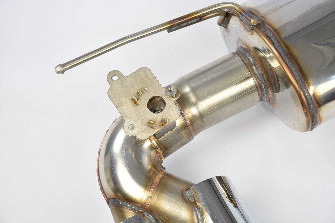 Silencieux arrière OO80 Droite + OO80 Gauche avec valve