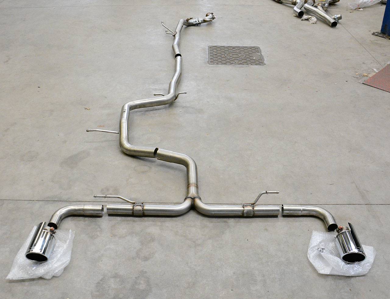 Tube de fuite Y-Pipe Droite - Gauche (Suppression du silencieux)