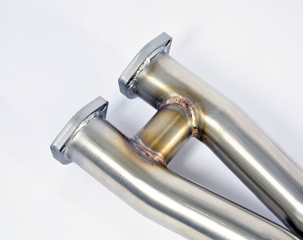 Centre exhaust Twin Pipe - non resonated