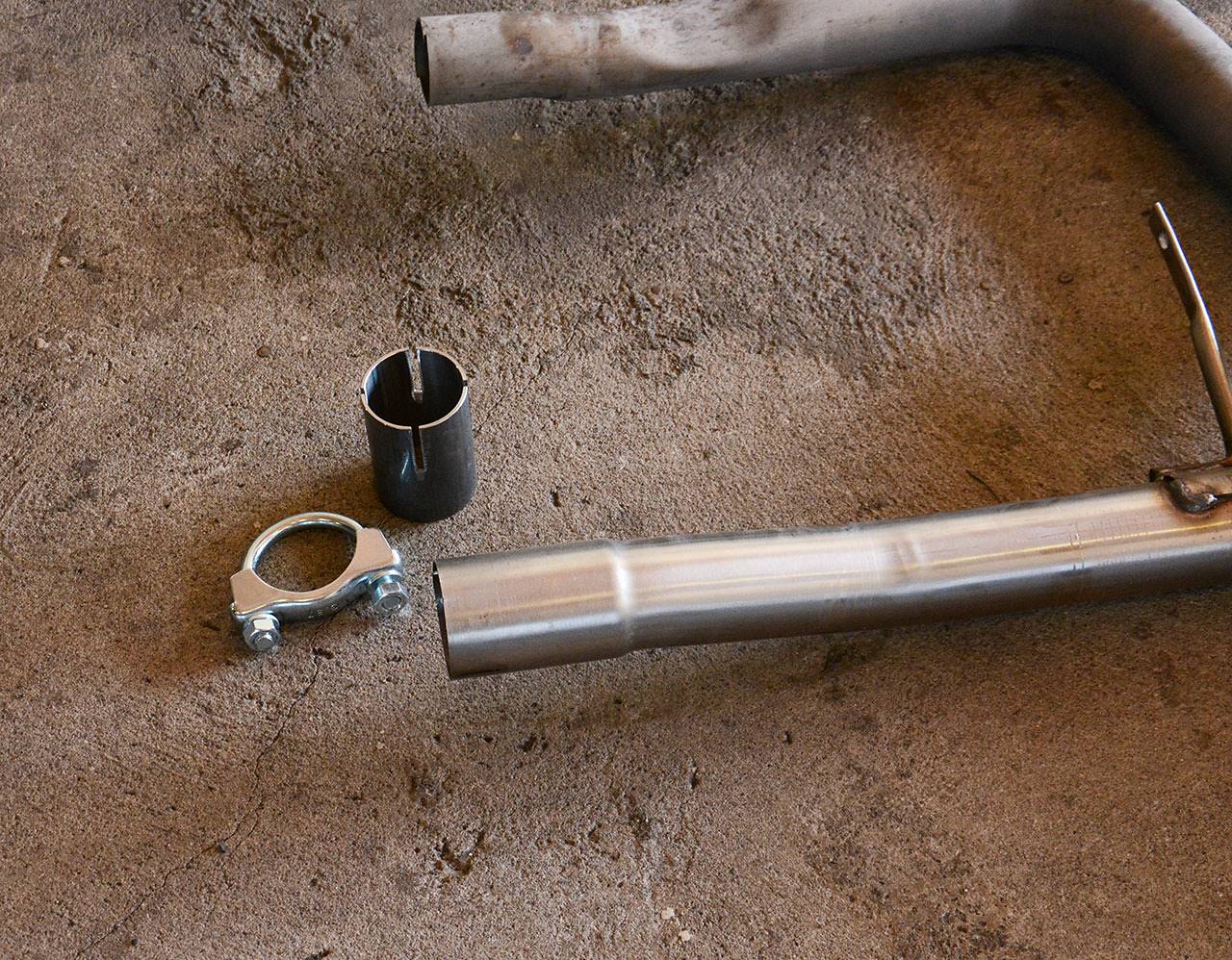 Tube arrière Gauche O100 (Suppression du silencieux)
