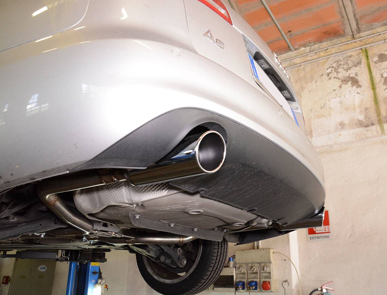 Tube arrière Droite O100 (Suppression du silencieux)