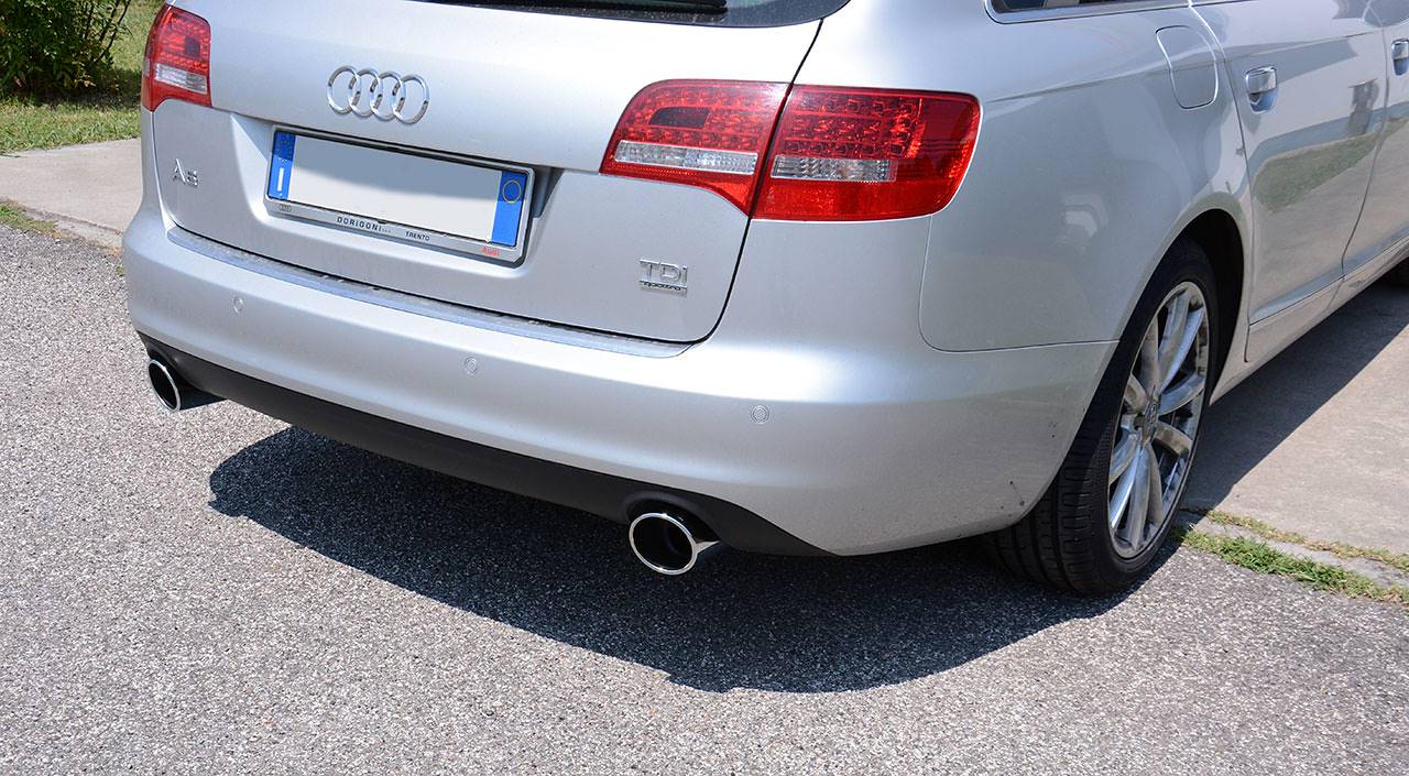 Rear pipe Right O100 (Muffler delete)