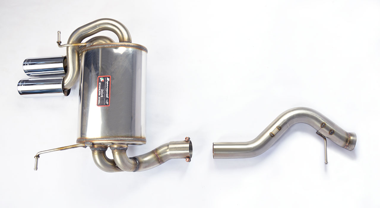Rear exhaust OO80 Weld on connection