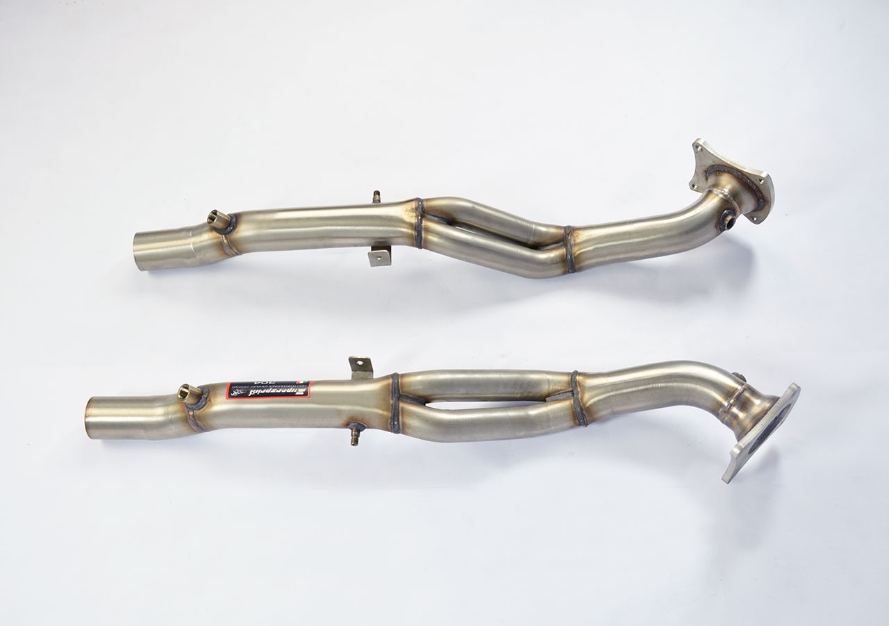 Tubes avant kit Droite - Gauche (remplace catalyseur)