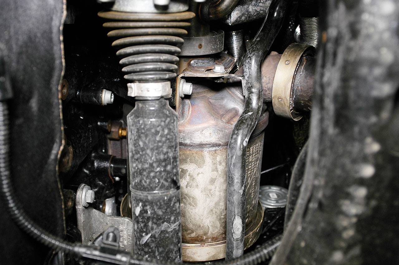 Turbo Downpipe (replaces diesel soot filter) With sensor bungs (Euro 6 engine)
