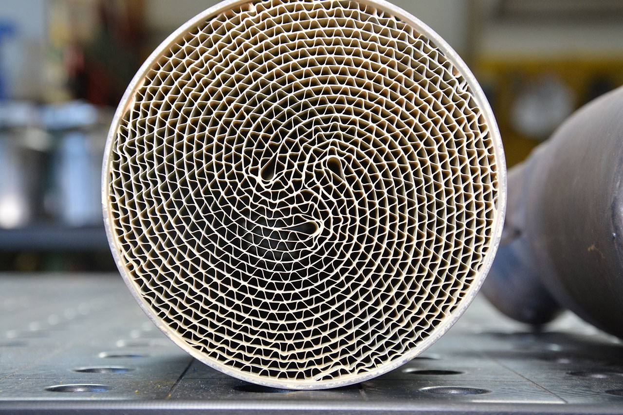Catalyseurs métalliques HJS, 100CPSI pour collecteur d'origine (à souder)