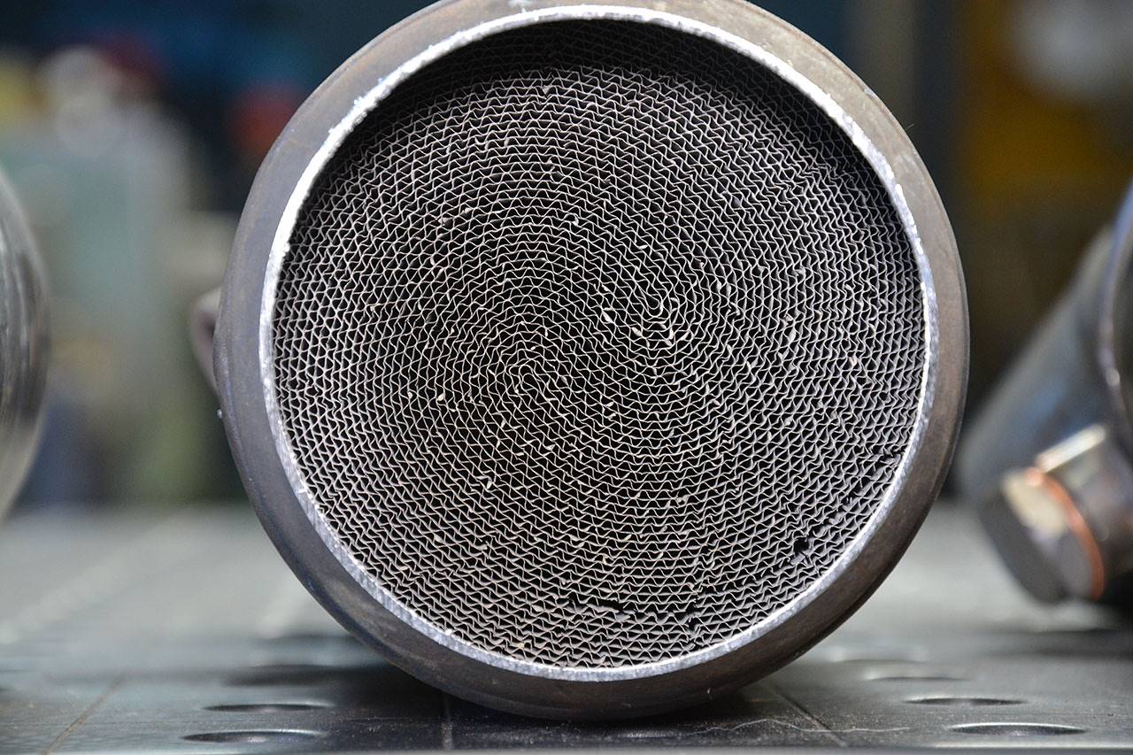 Catalizador metalico HJS, 100CPSI para colectores OEM (Soldar en la conexión)