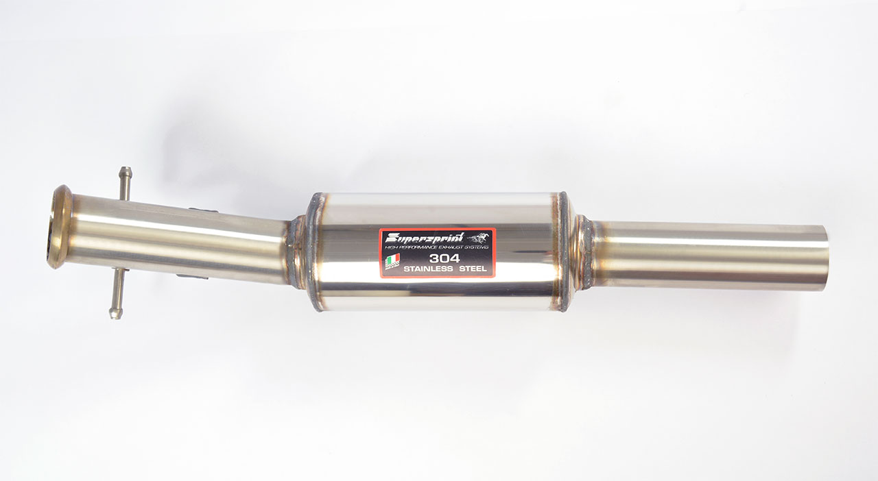 Front exhaust