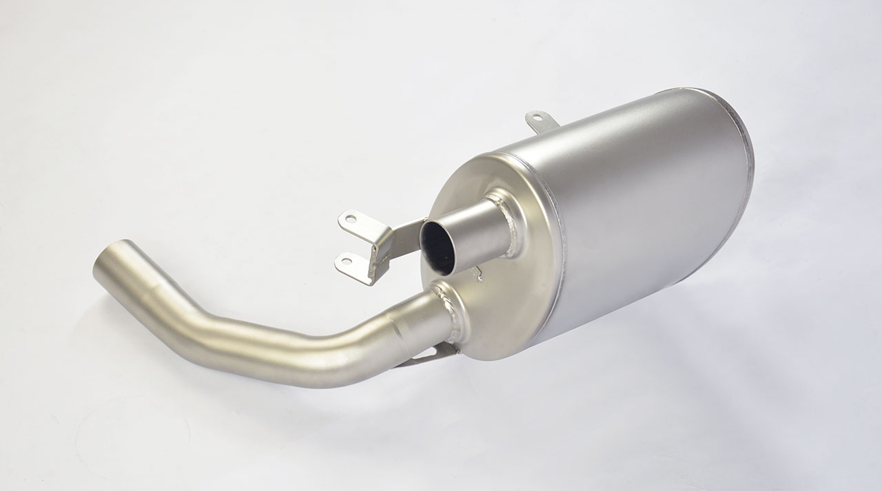 Silencieux arrière droit (homologué TÜV)