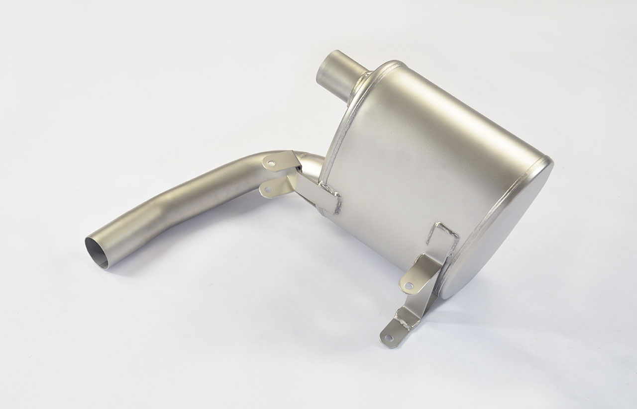 Silencieux arrière gauche (homologué TÜV)