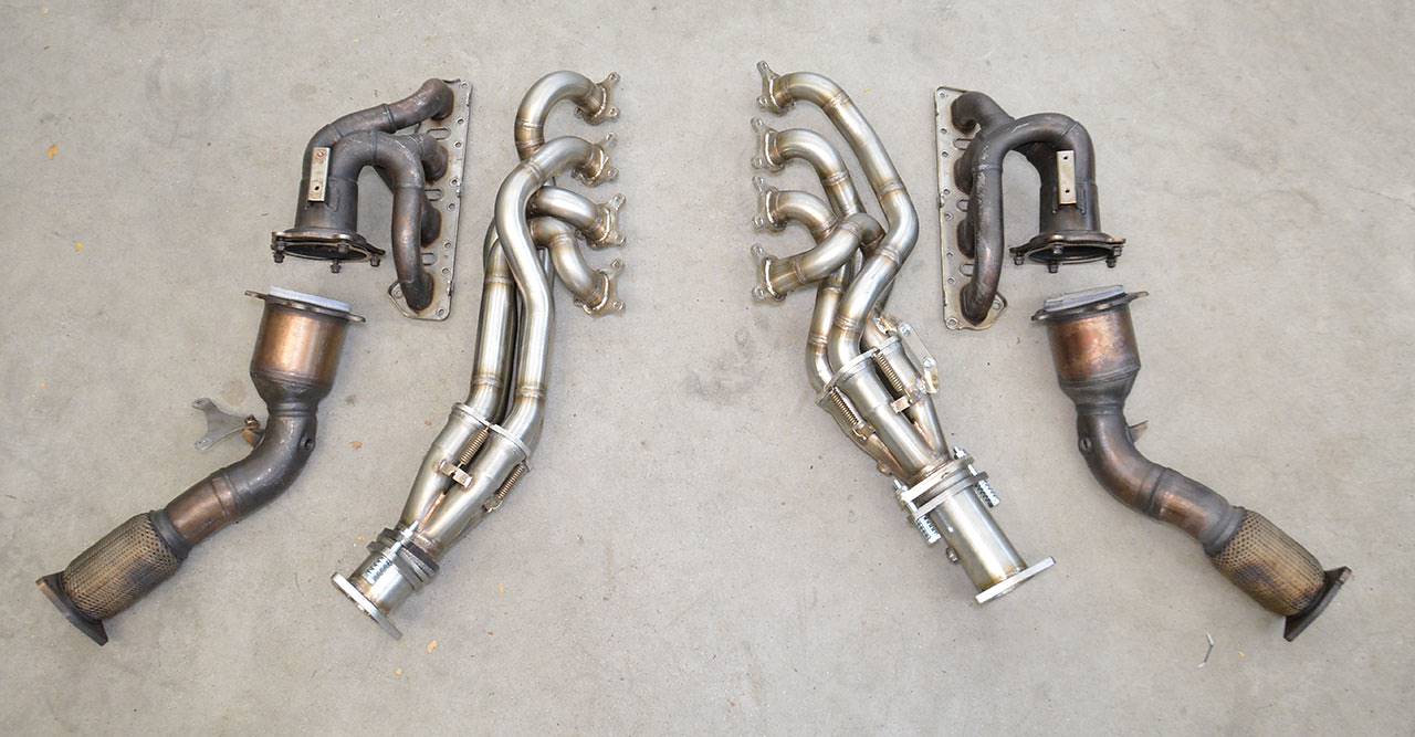 Fächerkrümmer Rechts - Links SUPERSPRINT DESIGN PATENT