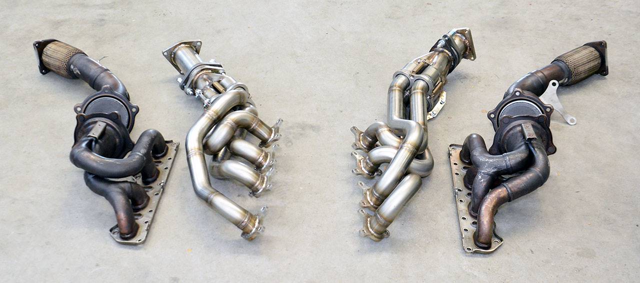 Fächerkrümmer Rechts - Links SUPERSPRINT DESIGN PATENT
