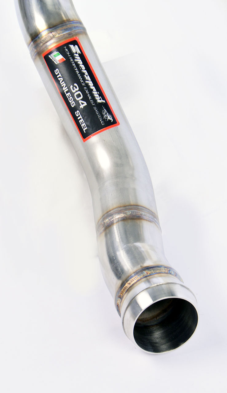 Descente tube Droite + Gauche (Suppression les catalyseurs primaires et secondaires)