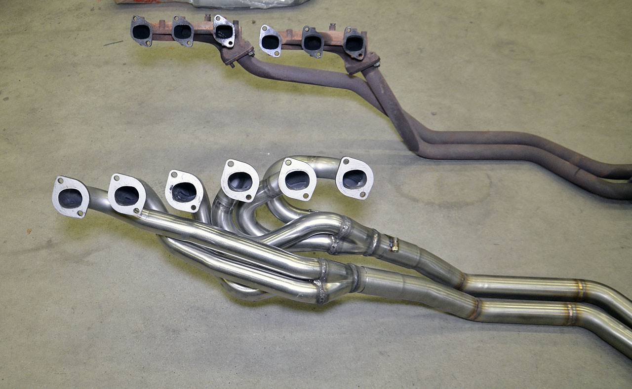 Colectores + Tubos de conexión 100% Acero Inox (Left Hand Drive)
