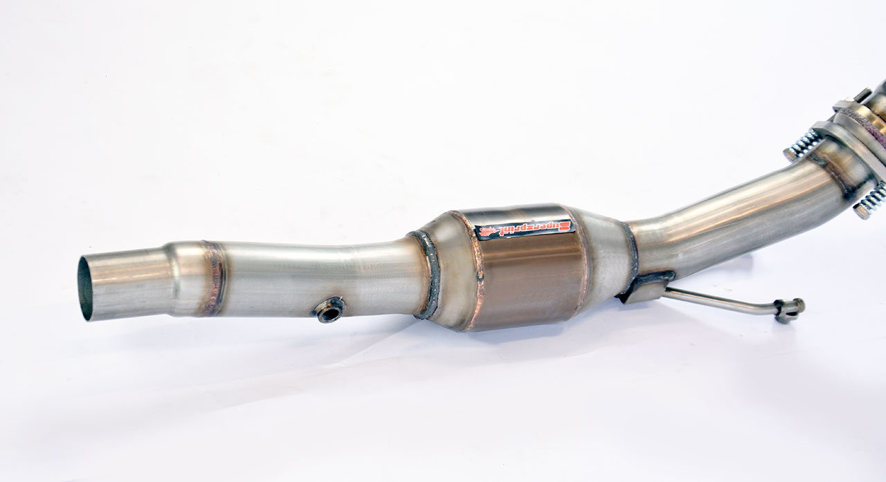 Turbo Descente tube +  Catalyseur métallique 100 CPSI