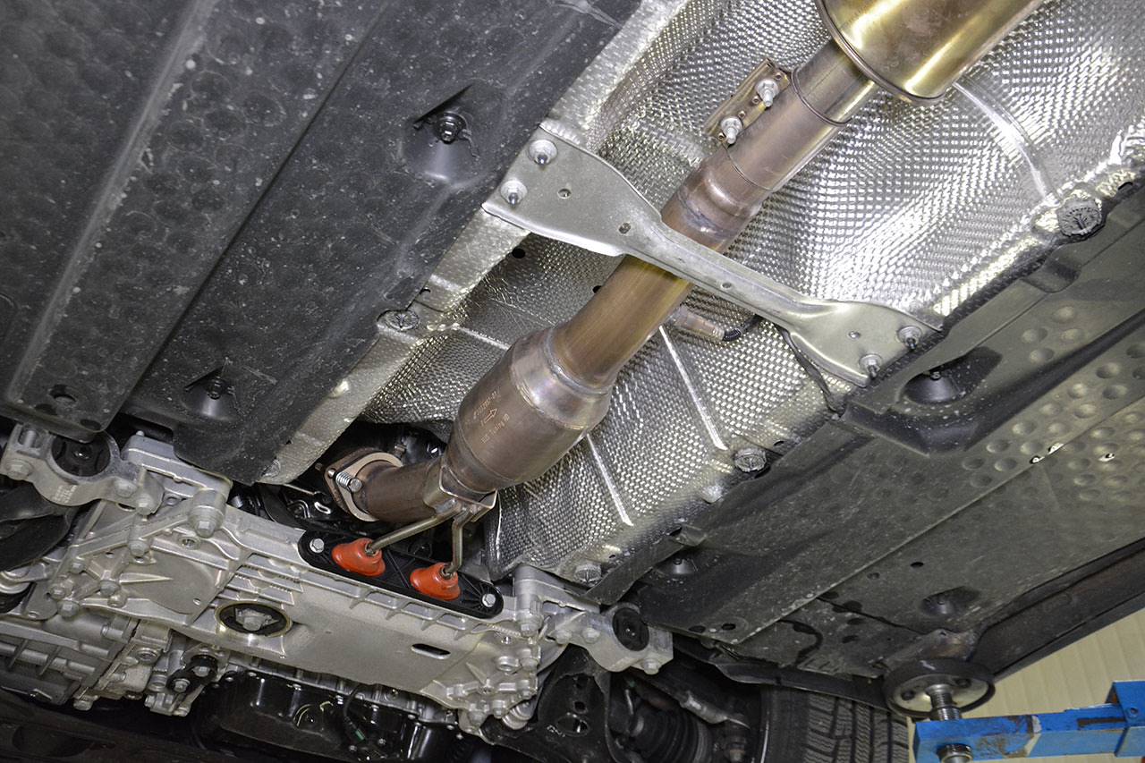 Kit tubo turbina + Catalizzatore metallico 200 CPSI